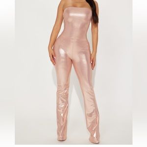Rose Gold Pant set Sz M